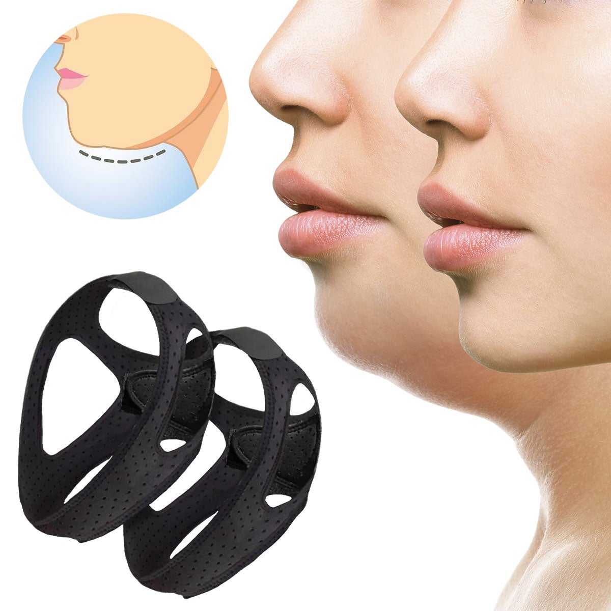 Medilisk™ FaceSculpt Chin Strap