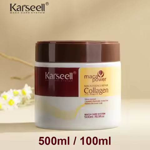 Collagen & Keratin Hair Mask with Moroccan Argan Oil — Repair, Smooth & Frizz Control 100ml
